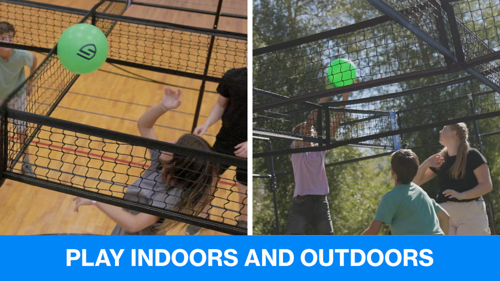 indoor and outdoor 9 square game